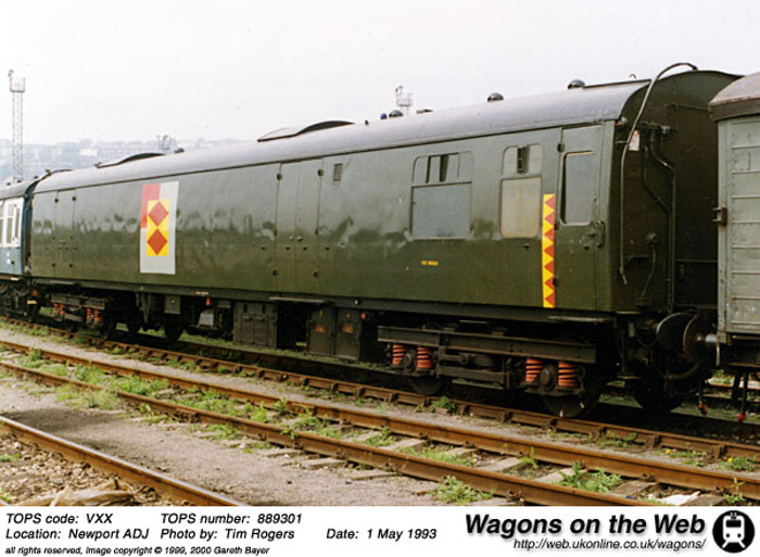 Photo of 889301 at Newport ADJ yard