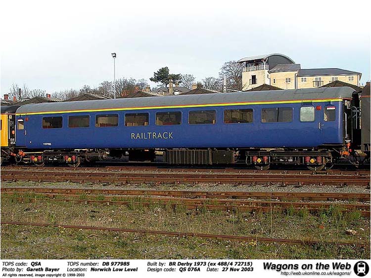 Photo of 977985 at Norwich low level sidings