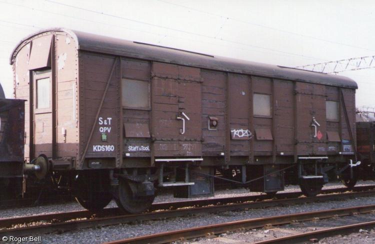 Photo of KDS 160 at Willesden Brent yard