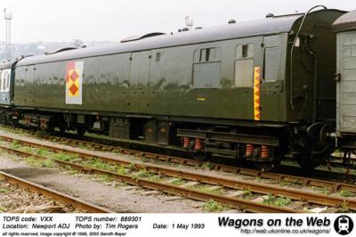 Photo of 889301 at Newport ADJ yard