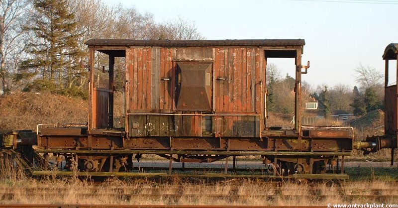 CAO 041889 - 20t Brake Van « Test Trains, Departmental railway stock ...