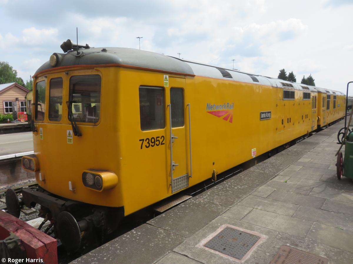 73952 - Network Rail test train locomotive « Test Trains, Departmental ...